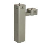 View Model 3602FR: ADA Outdoor Freeze-Resistant Stainless-Steel Hi-Lo Pedestal Drinking Fountain