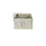 View Model 1025G: ADA Steel Outdoor Wall Mounted Fountain