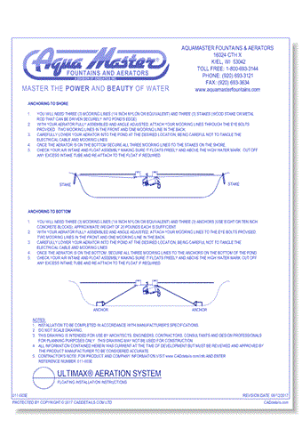 Ultimax® Floating Installation Instructions