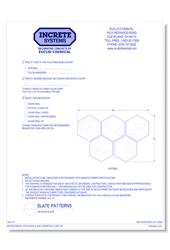 Hexagon Slate