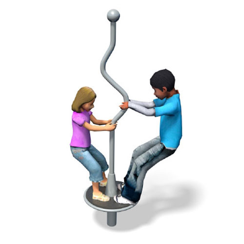 CAD Drawings Superior Recreational Products | Playgrounds Independent Play: Spinner (CSPN)