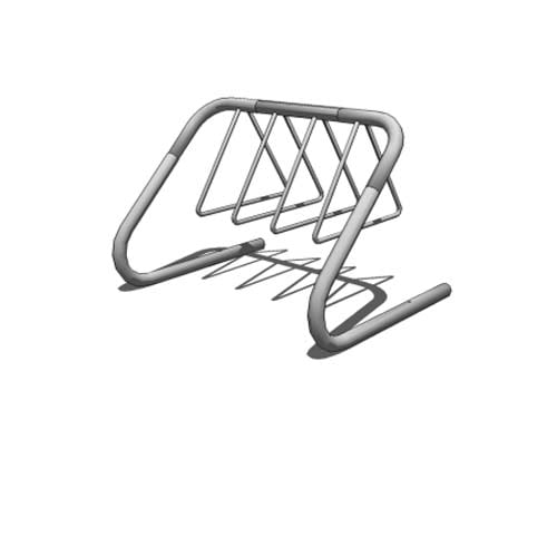 CAD Drawings BIM Models Madrax Triton Bike Rack