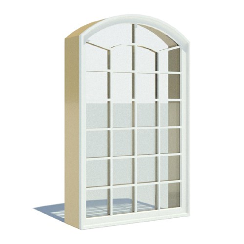 Mira Premium Series: Aluminum Clad Wood Window Arch Transom