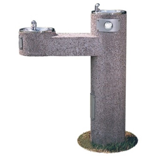 CAD Drawings Most Dependable Fountains Inc. Pedestal Drinking Fountain 3700