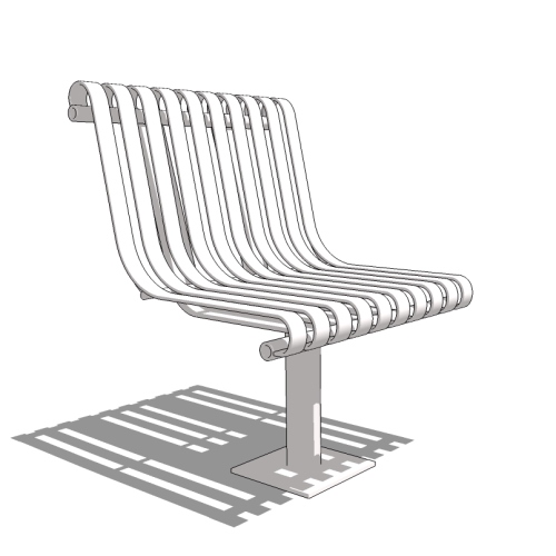 Model NRS-24: Steelsites™ Seat