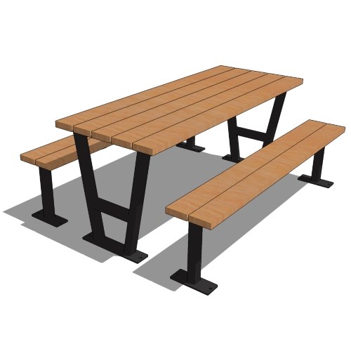 Rutherford Picnic Table ( RPT-6 )        