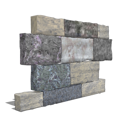 CAD Drawings BIM Models STONEYARD® Vineyard Granite Ashlar: Thin Stone Veneer