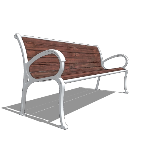 Cunningham™ Bench: Wood IPE