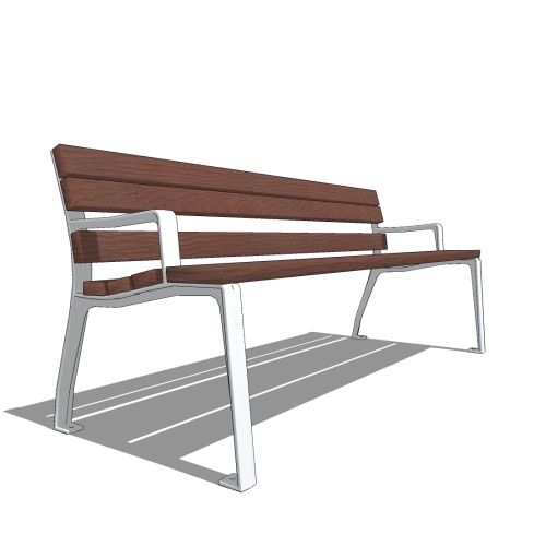 Midvale™ Benches: Ipe Wood
