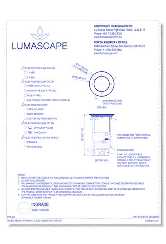 Ingrade Lighting - Model: LS393LED