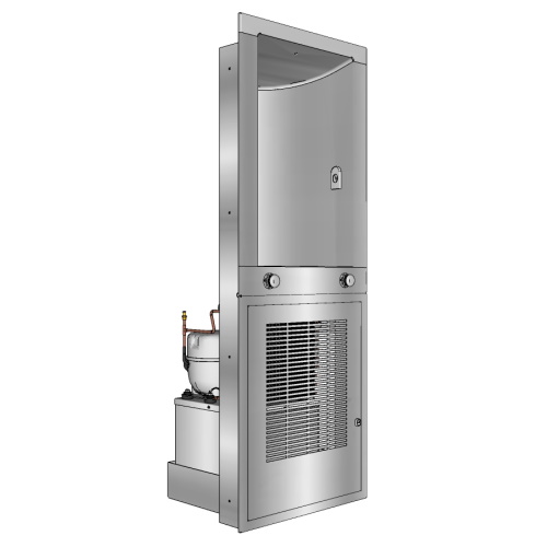 Electric Water Coolers: FCC-103MOD-HL Recessed Drinking Fountain, Dual Height Bubblers with Chiller/Purifier