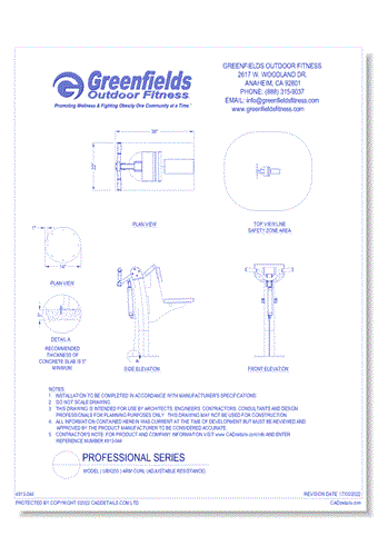 Professional Series: Model ( UBX255 ) Arm Curl (Adjustable Resistance)