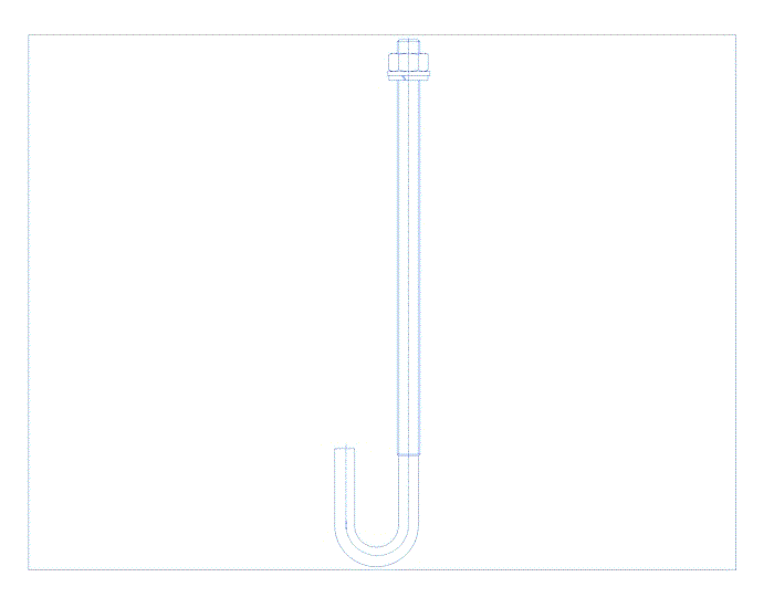 CGI-348-M16: Threaded Tie Rod for Carriage