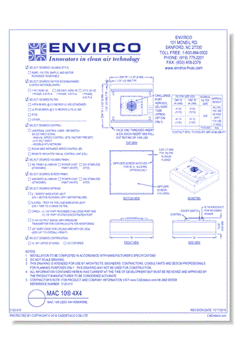 MAC 10® LEDC 4x4 RSR/RSRE