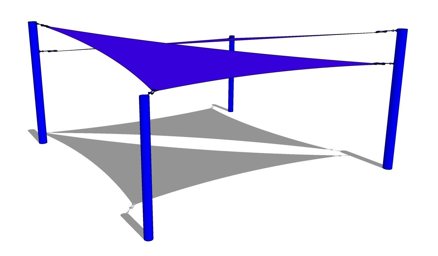 Fabric Structure: Dual Triangle Sails
