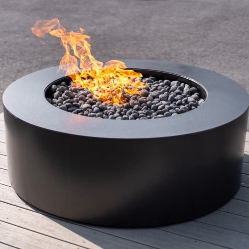 CAD Drawings BIM Models Montana Fire Pits Yellowstone Steel Fire Table