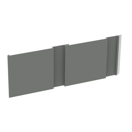 CAD Drawings BIM Models Longboard® Architectural Products 8'' Castellation