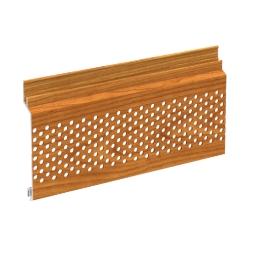 CAD Drawings BIM Models Longboard® Architectural Products 2.5'' V-Groove Perforated