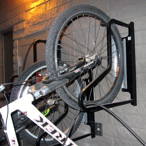 CAD Drawings BIM Models CycleSafe, Inc. Vertical Bike Racks - Fender Rack