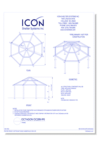 Octagon OC28M-P6 - Frame