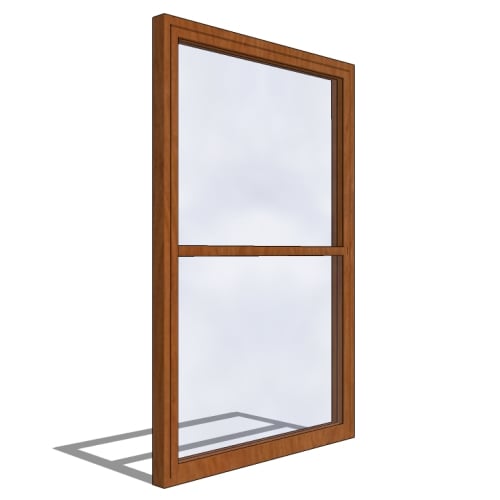 Reflections 5500 - Double Hung Window, Block, Horizontal Assembly