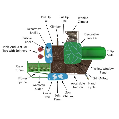 CAD Drawings BIM Models GameTime EKB02I - ECHO Preschool