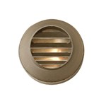 View Hardy Island Round Louvered Deck Sconce