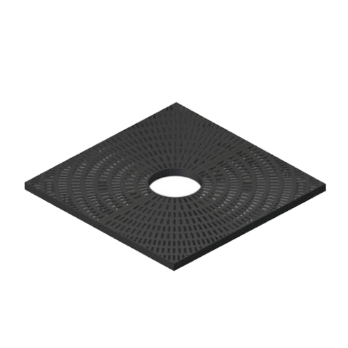 CAD Drawings PolyGrate 4’ x 4’ Square PolyGrate™ Tree Grate