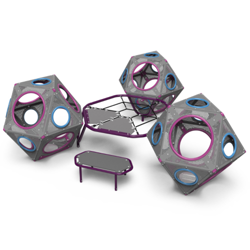 CAD Drawings Playworld PLAYCUBES-3MN