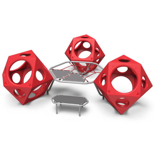 CAD Drawings Playworld PLAYCUBES-3N