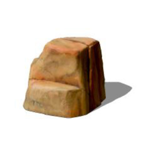 CAD Drawings BIM Models Cre8Play Boulders - Medium