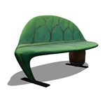 View Leaf Bench