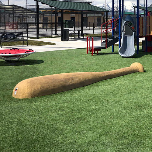 CAD Drawings BIM Models Cre8Play Giant Baseball Bat