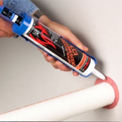 CAD Drawings BIM Models Specified Technologies Inc LCI Firestop Sealant