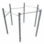 View Hexagon Pull-Up Station Pro