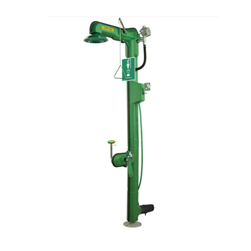 CAD Drawings BIM Models Haws Corporation Model 8317CTFP: AXION® MSR Freeze-Protected Shower and Eye/Face Wash