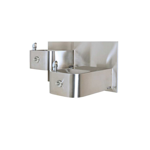 CAD Drawings Haws Corporation Model 1119FR: ADA Outdoor Freeze Resistant Wall Mounted Hi-Lo Drinking Fountain