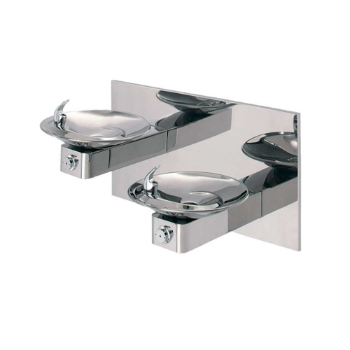 CAD Drawings BIM Models Haws Corporation Model 1011HPS: Barrier-Free Dual Wall Mounted Fountain