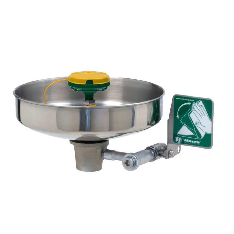 CAD Drawings Haws Corporation Model 7460: AXION® MSR Unmounted Eye/Face Wash