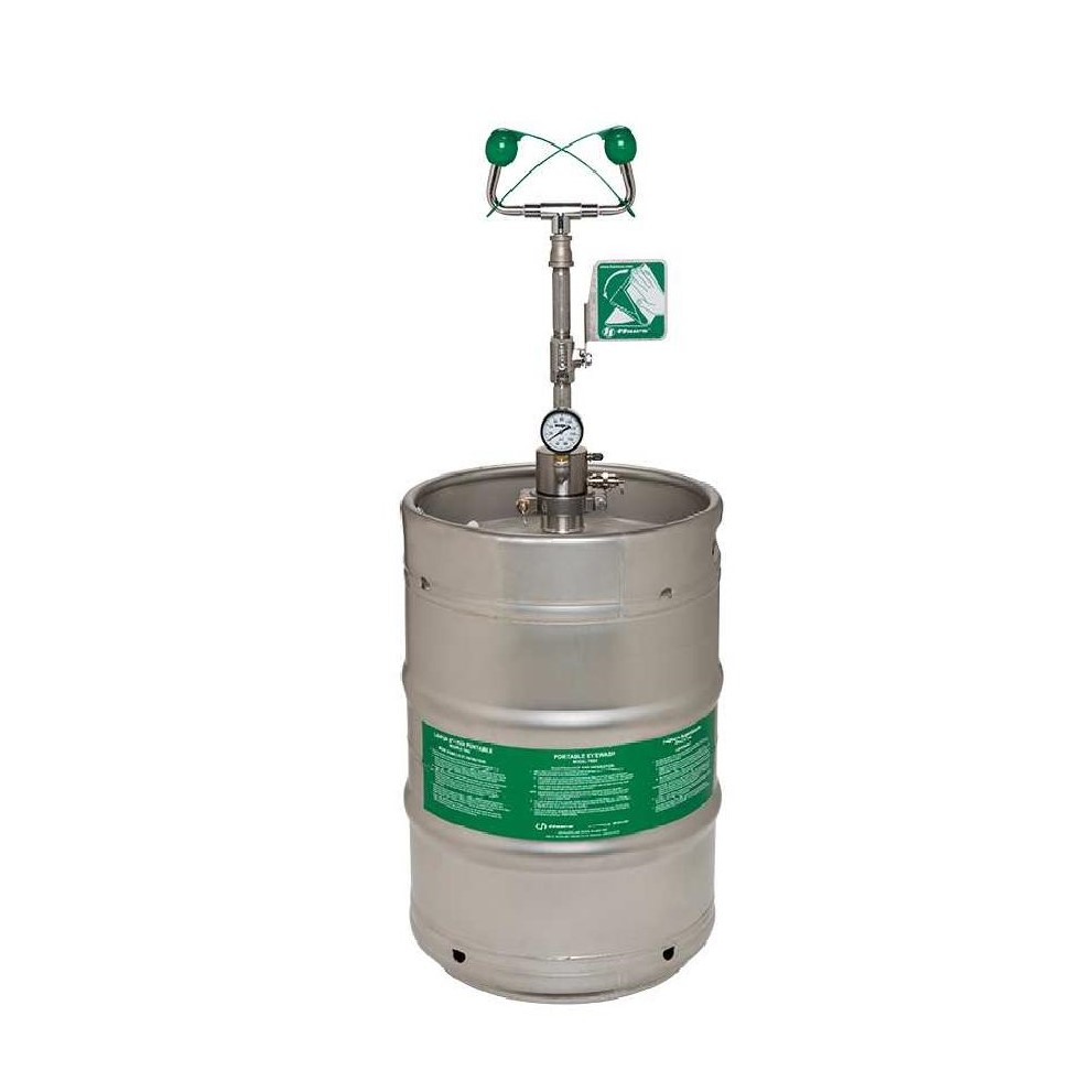 CAD Drawings Haws Corporation Model 7603: Portable Air-Pressurized Emergency Eyewash