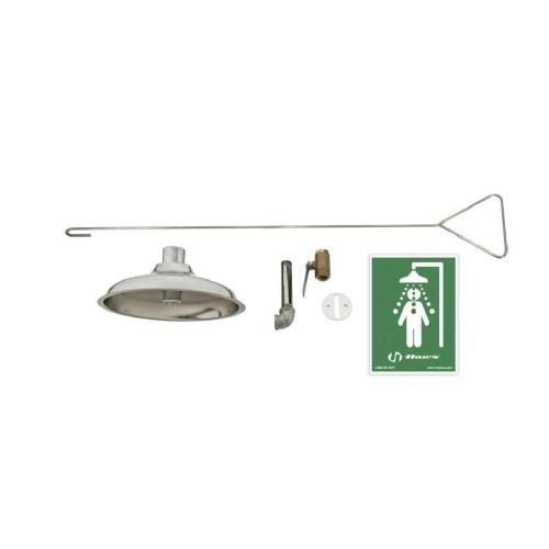 CAD Drawings Haws Corporation Model 8163: AXION® MSR Emergency Drench Shower