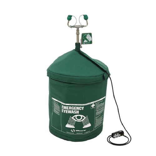 CAD Drawings Haws Corporation Model 7603T: 120V Portable Air-Pressurized Tempered Emergency Eyewash