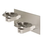 View Model 1011HO2:  Wall Mounted ADA Touchless Dual Drinking Fountain