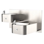 View Model 1119HO2: Wall Mounted Touchless ADA Dual Drinking Fountain