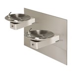 View Model 1011MSHO2: Wall Mounted Dual ADA Touchless Refrigerated Drinking Fountain with Mounting System