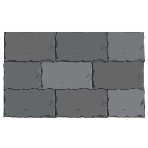 CAD Drawings EcoStar LLC Empire Slate™ Synthetic Slate Roof Tiles