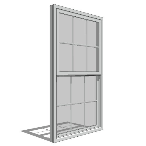 View Impervia Series, Single Hung Window, Vent Unit