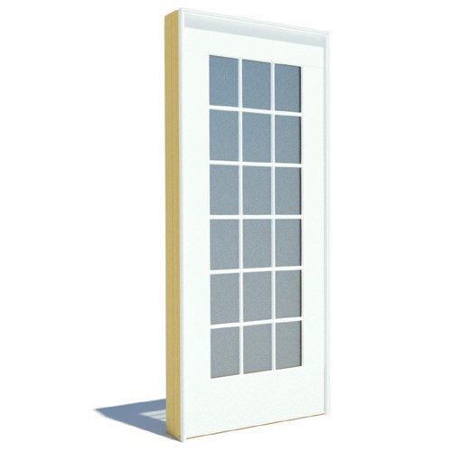 View Architect Series, Traditional, Clad, Wood, Commercial Single Door, Hinged, Right Hand Unit