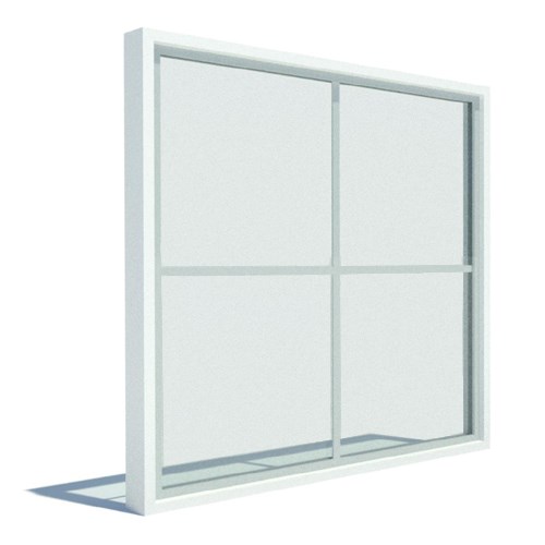 View Impervia Series, Double Hung Window, Fixed Unit