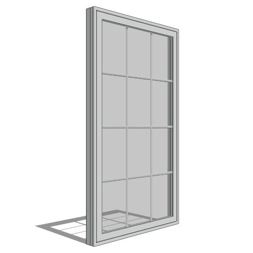 View Impervia Series, Fiberglass Double-Hung Window, Fixed